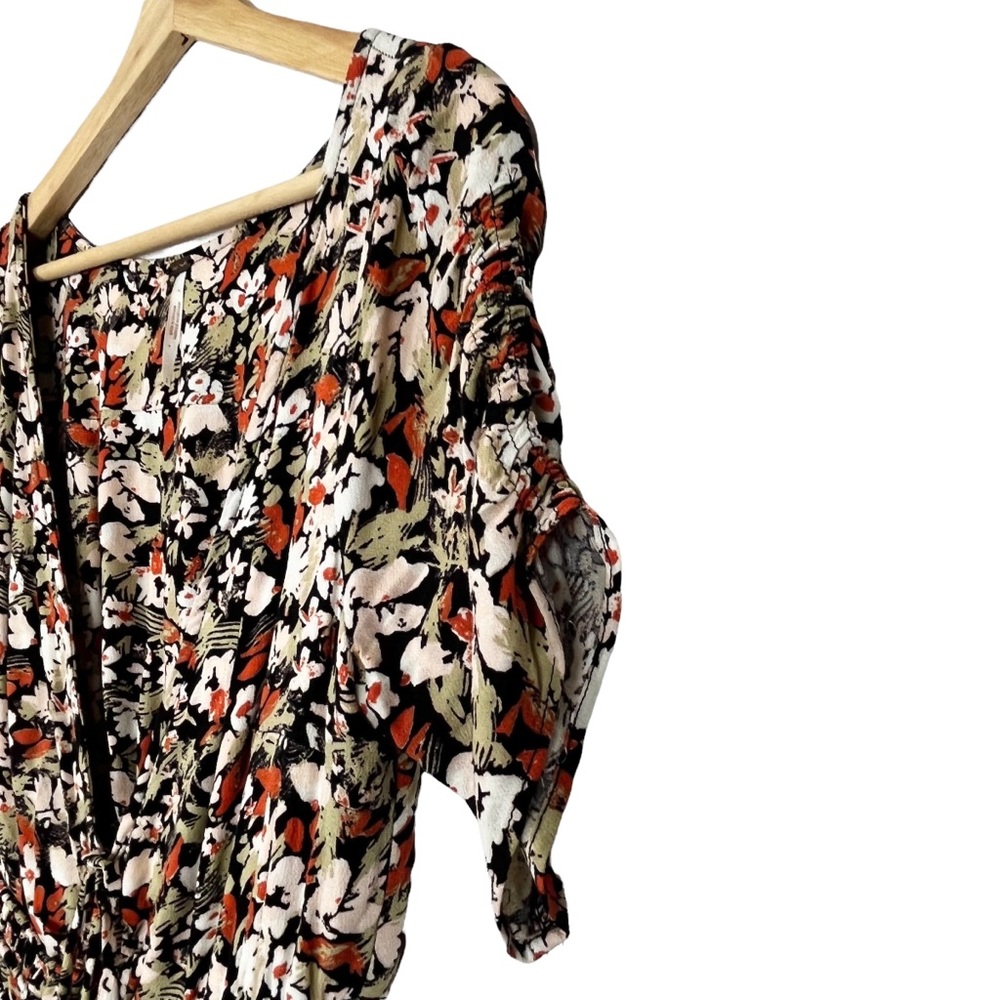 Free People Forget Me Not Floral Smocked Mini Dress - Picture 9 of 12